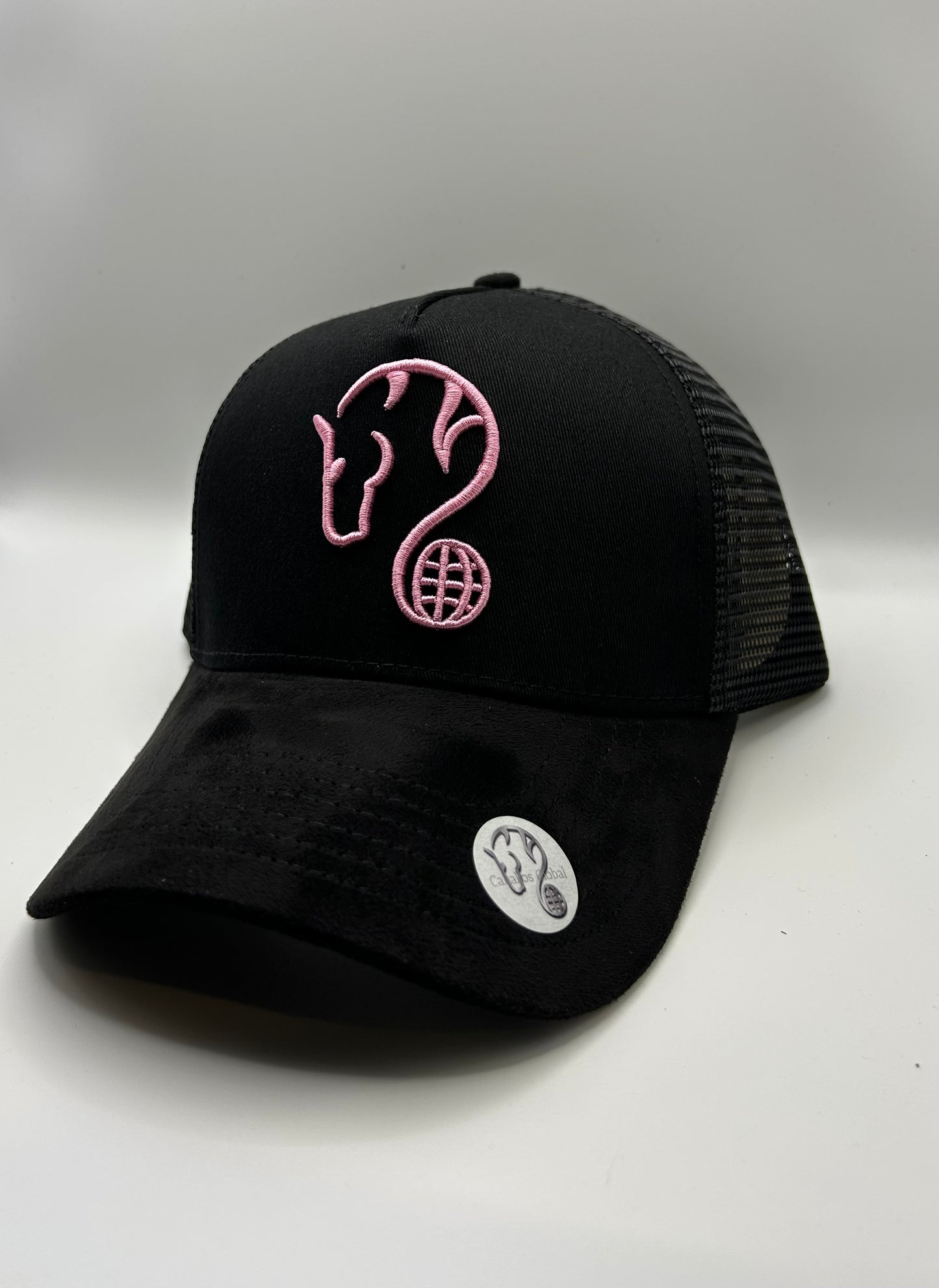 Black / Pink / Suede